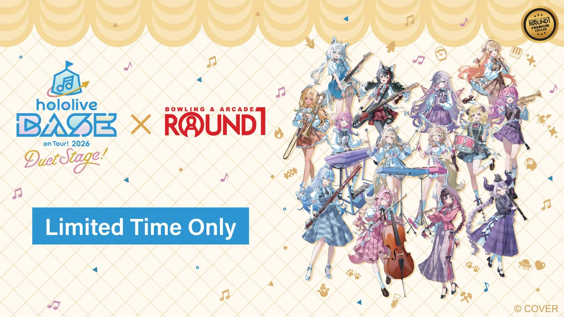 hololive x Round1 | Round1 USA
